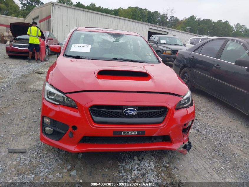 2016 Subaru Wrx Limited VIN: JF1VA1L61G9831334 Lot: 40343835