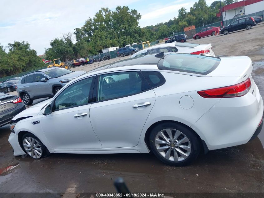 2018 KIA OPTIMA EX - 5XXGU4L37JG244194