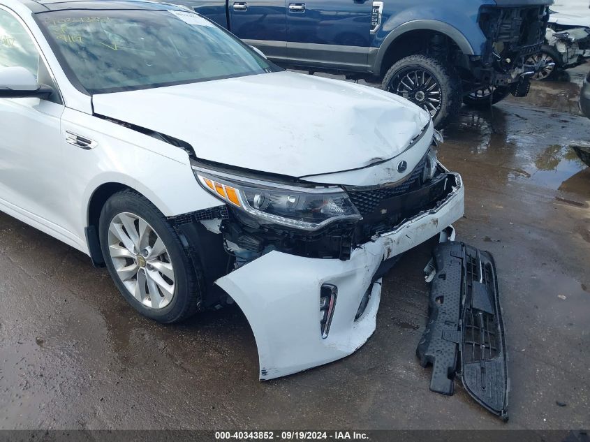 2018 KIA OPTIMA EX - 5XXGU4L37JG244194