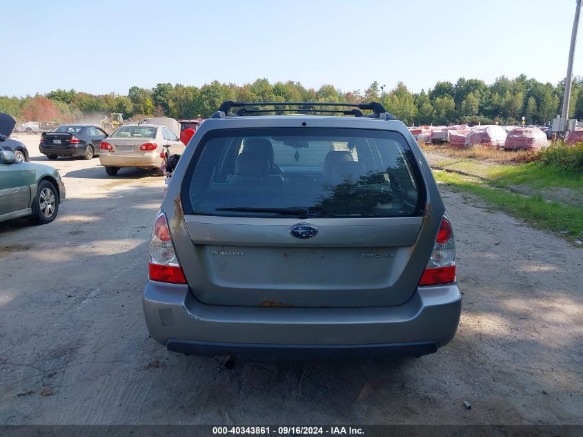 2006 Subaru Forester 2.5X VIN: JF1SG65686H757328 Lot: 40343861