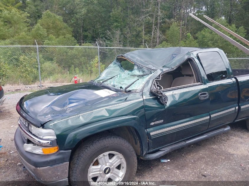 2002 Chevrolet Silverado K1500 VIN: 1GCEK19T12E176273 Lot: 40343862