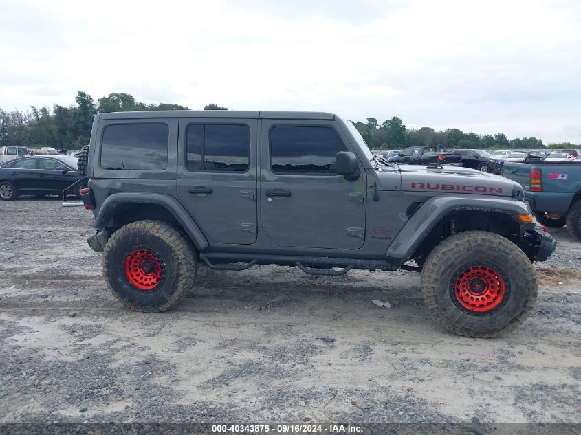 2019 Jeep Wrangler Unlimited Rubicon 4X4 VIN: 1C4HJXFG2KW626193 Lot: 40343875