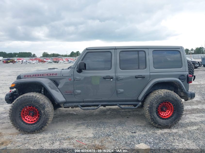 2019 Jeep Wrangler Unlimited Rubicon 4X4 VIN: 1C4HJXFG2KW626193 Lot: 40343875