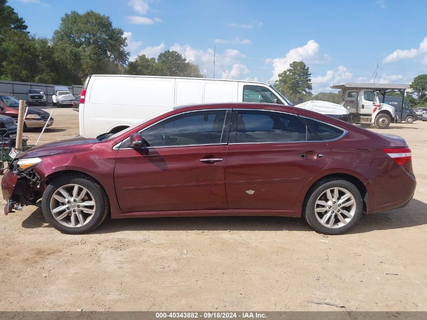 2015 Toyota Avalon VIN: 4T1BK1EB4FU138608 Lot: 40343882