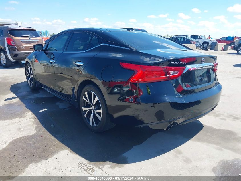 VIN 1N4AA6APXHC433776 2017 NISSAN MAXIMA no.3