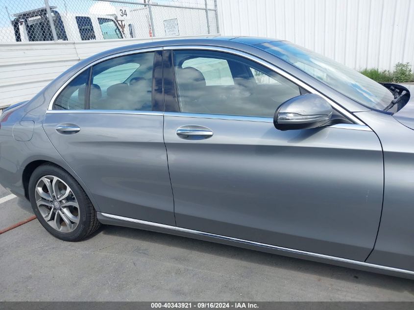 2016 Mercedes-Benz C 300 Luxury/Sport VIN: 55SWF4JB4GU143110 Lot: 40343921