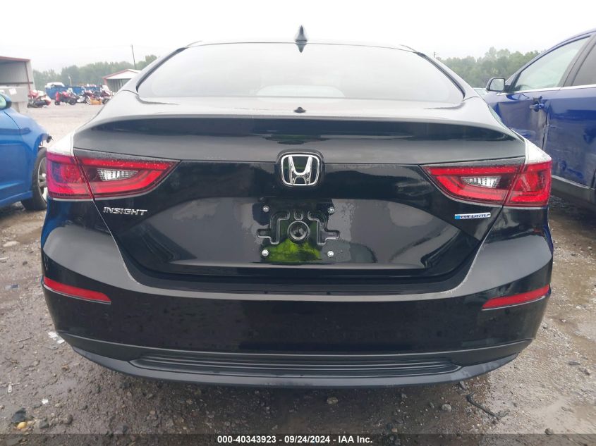 2022 Honda Insight Ex VIN: 19XZE4F58NE017498 Lot: 40343923