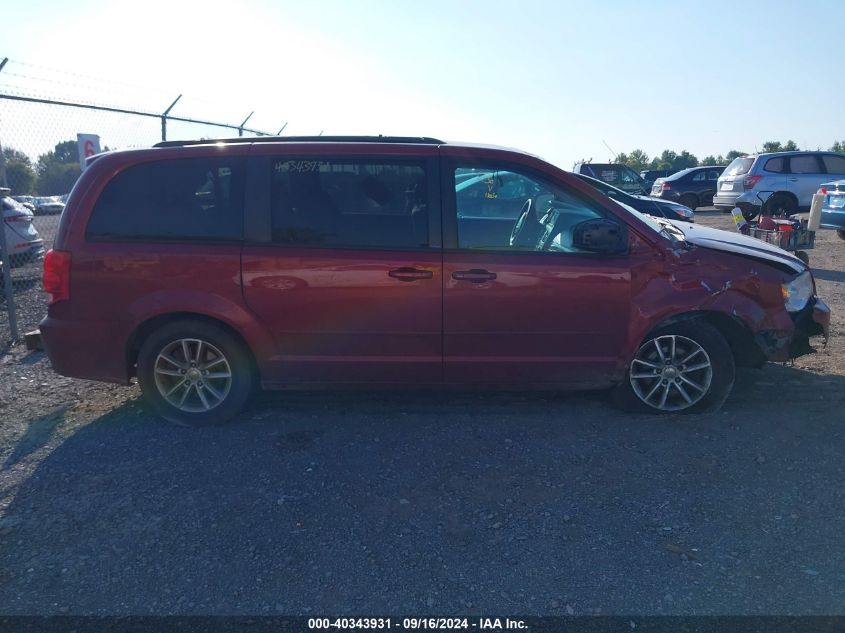 2014 Dodge Grand Caravan Sxt VIN: 2C4RDGCGXER137862 Lot: 40343931