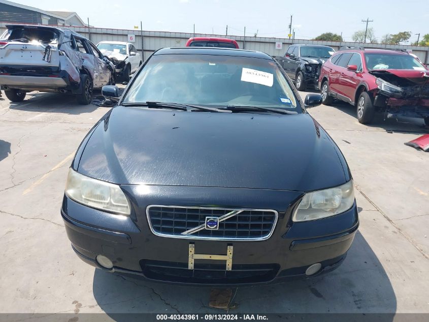 2006 Volvo S60 2.5T VIN: YV1RS592162512389 Lot: 40343961