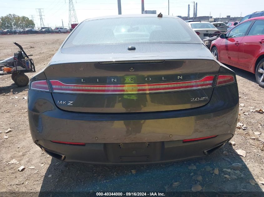 2015 Lincoln Mkz VIN: 3LN6L2J95FR616758 Lot: 40344000