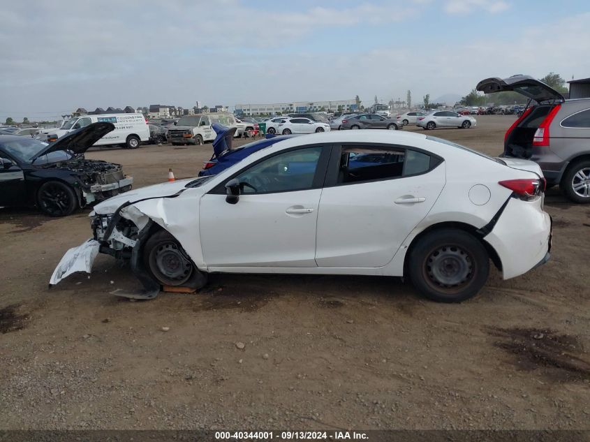 2014 Mazda 3 Sv VIN: JM1BM1T78E1157689 Lot: 40344001