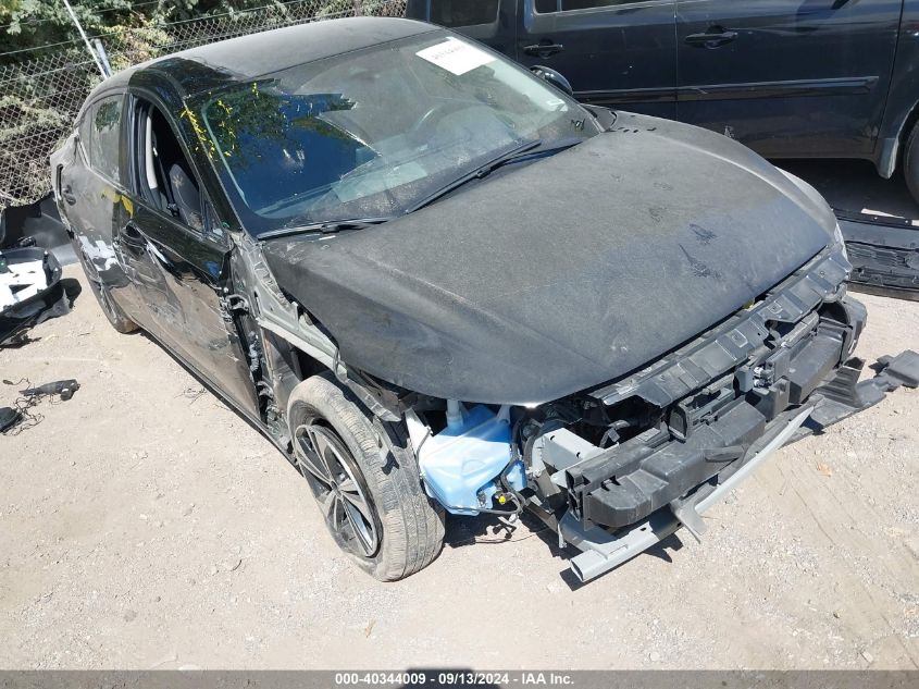 2022 Nissan Sentra Sv VIN: 3N1AB8CV2NY287006 Lot: 40344009