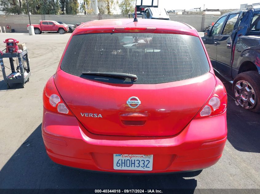 2010 Nissan Versa 1.8 S/1.8S/1.8Sl VIN: 3N1BC1CP9AL365587 Lot: 40344018