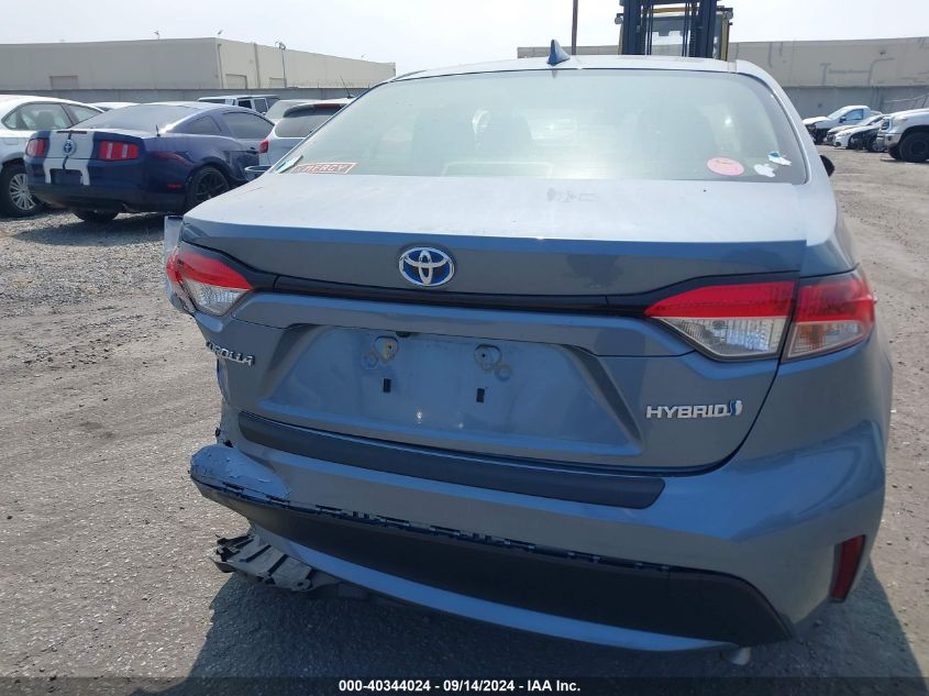 2021 Toyota Corolla Hybrid Le VIN: JTDEAMDE0MJ031877 Lot: 40344024