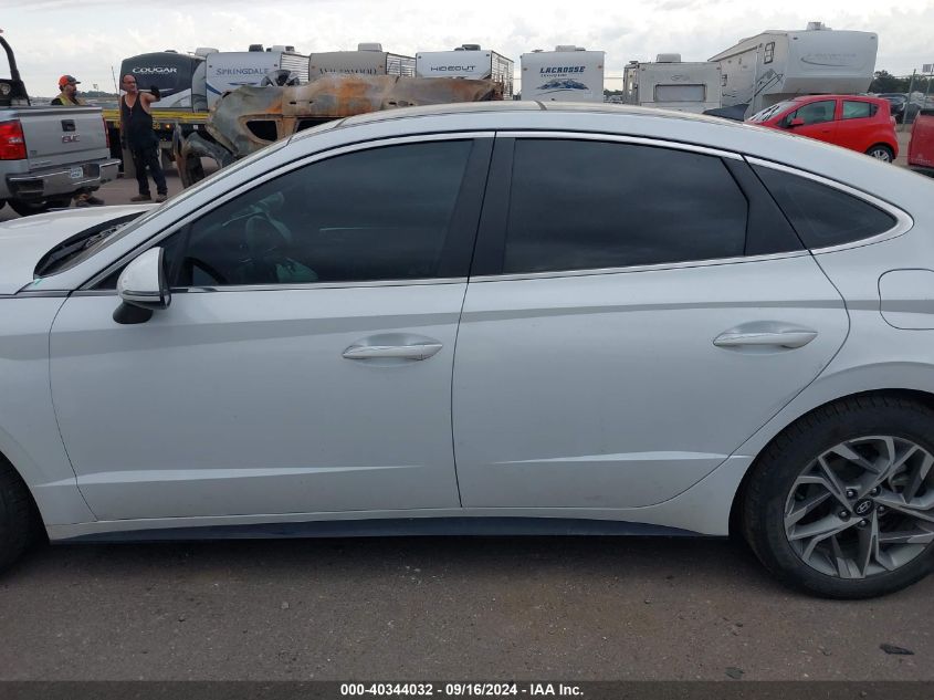 2021 Hyundai Sonata Sel VIN: 5NPEF4JA2MH103027 Lot: 40344032