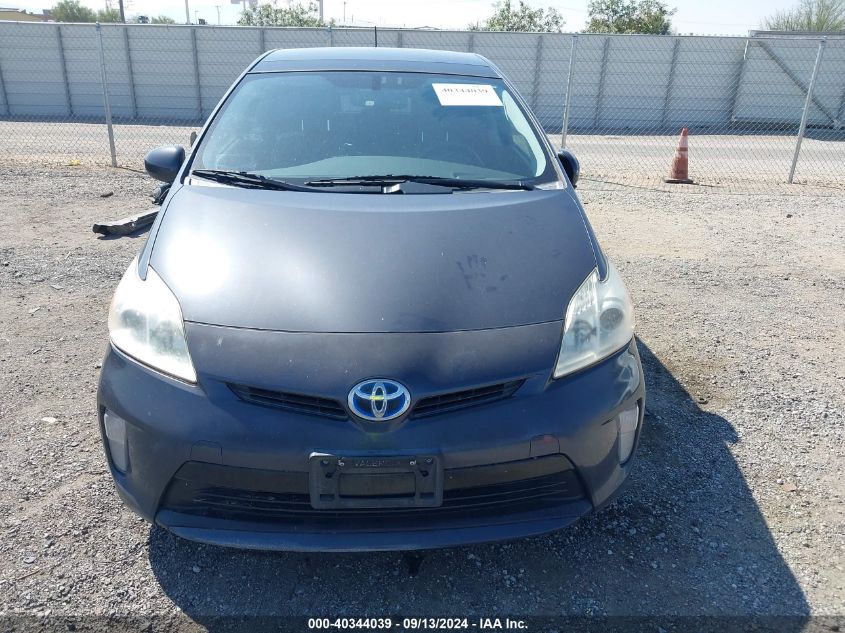 2013 Toyota Prius VIN: JTDKN3DU3D1669257 Lot: 40344039