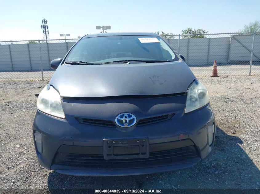 2013 Toyota Prius VIN: JTDKN3DU3D1669257 Lot: 40344039