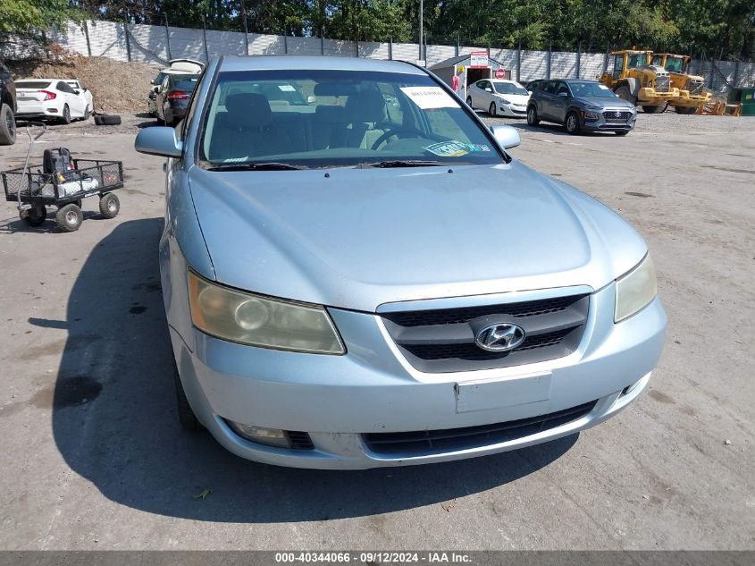 2007 Hyundai Sonata Limited/Se V6 VIN: 5NPEU46F97H252940 Lot: 40344066