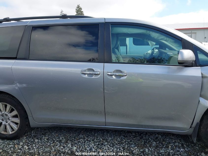 5TDDK3DC9FS114859 2015 Toyota Sienna Xle Premium 7 Passenger