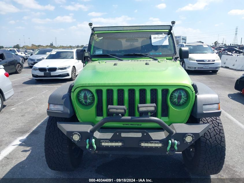 2018 Jeep Wrangler Unlimited Sport S 4X4 VIN: 1C4HJXDN3JW253939 Lot: 40344091