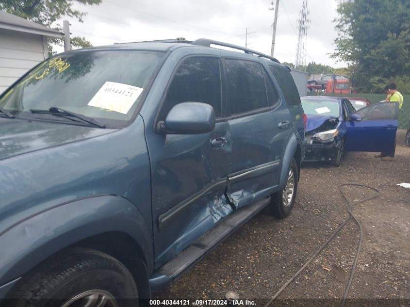 2006 Toyota Sequoia Limited V8 VIN: 5TDBT48A96S263677 Lot: 40344121