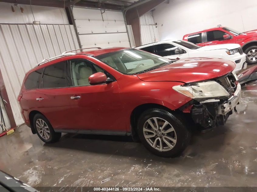 2015 Nissan Pathfinder Sv VIN: 5N1AR2MM8FC723665 Lot: 40344126