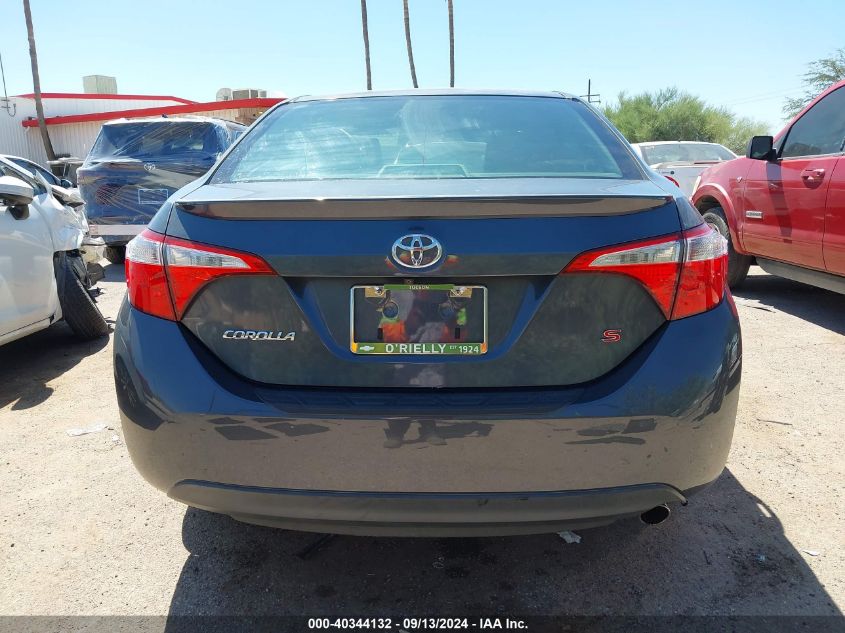 2016 Toyota Corolla L/Le/Le Pls/Prm/S/S Pls VIN: 5YFBURHE1GP397381 Lot: 40344132