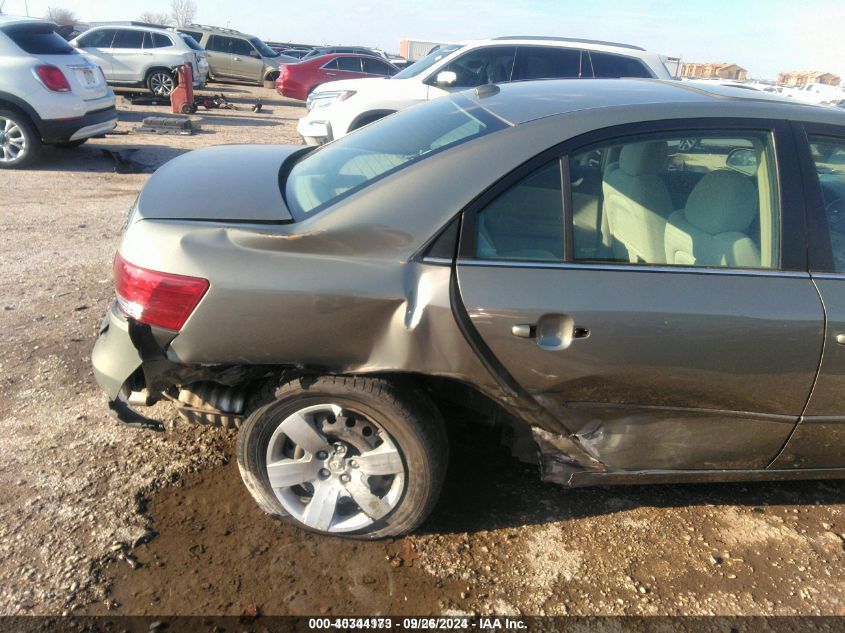 2008 Hyundai Sonata Gls V6 VIN: 5NPET46F58H400988 Lot: 40344173