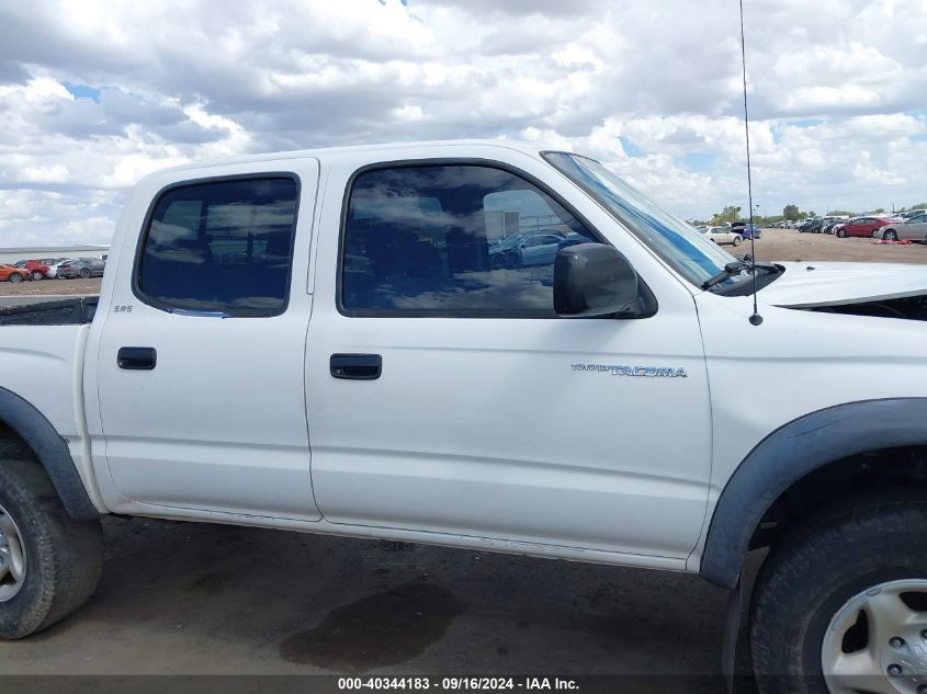 2002 Toyota Tacoma Base V6 VIN: 5TEHN72NX2Z083672 Lot: 40344183