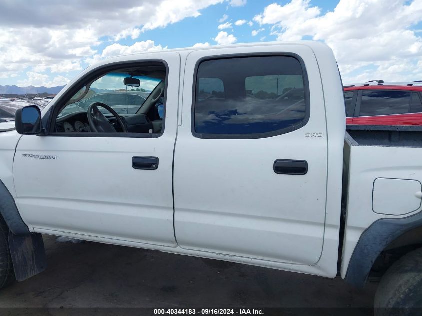 2002 Toyota Tacoma Base V6 VIN: 5TEHN72NX2Z083672 Lot: 40344183