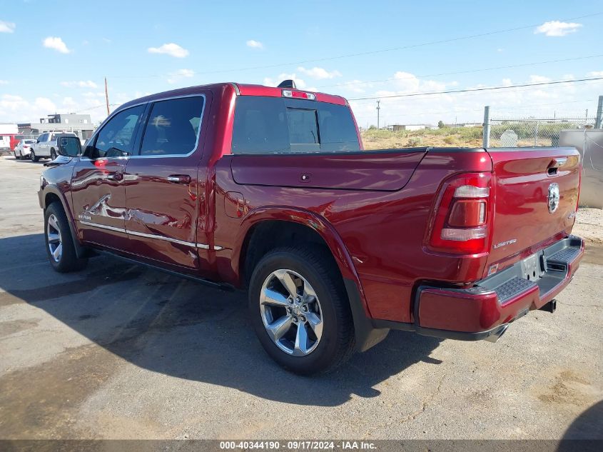 2020 Ram 1500 Limited 4X4 5'7 Box VIN: 1C6SRFHT0LN258422 Lot: 40344190