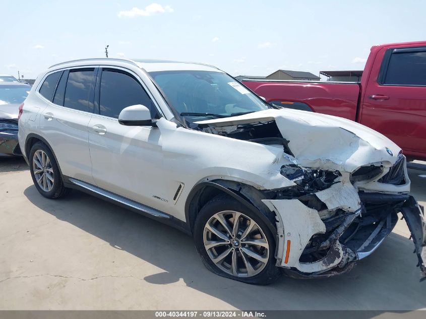 2018 BMW X3 XDRIVE30I - 5UXTR9C57JLD65808