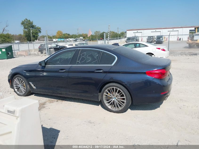 2017 BMW 530I xDrive VIN: WBAJA7C30HG904995 Lot: 40344212