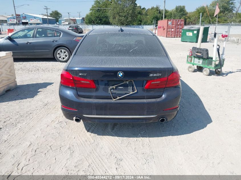 WBAJA7C30HG904995 2017 BMW 530I xDrive