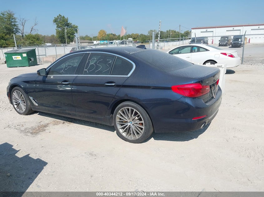 Vin: wbaja7c30hg904995, lot: 40832723, bmw 530i xdrive 20173