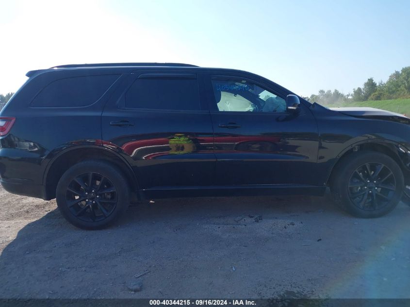 2018 Dodge Durango Gt Awd VIN: 1C4RDJDGXJC439764 Lot: 40344215