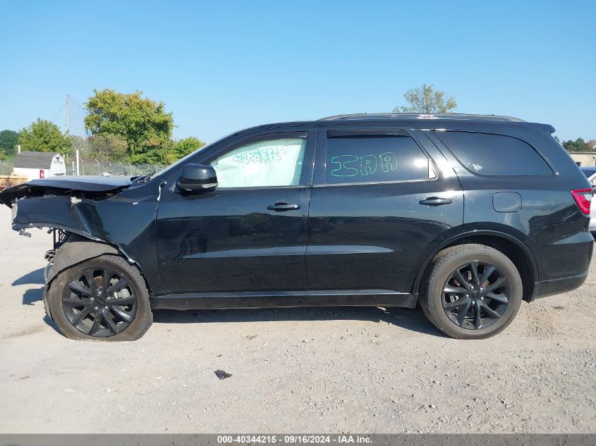 2018 Dodge Durango Gt Awd VIN: 1C4RDJDGXJC439764 Lot: 40344215