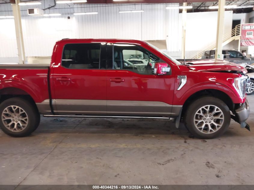 2022 Ford F150 Supercrew VIN: 1FTFW1E84NFC41738 Lot: 40344216