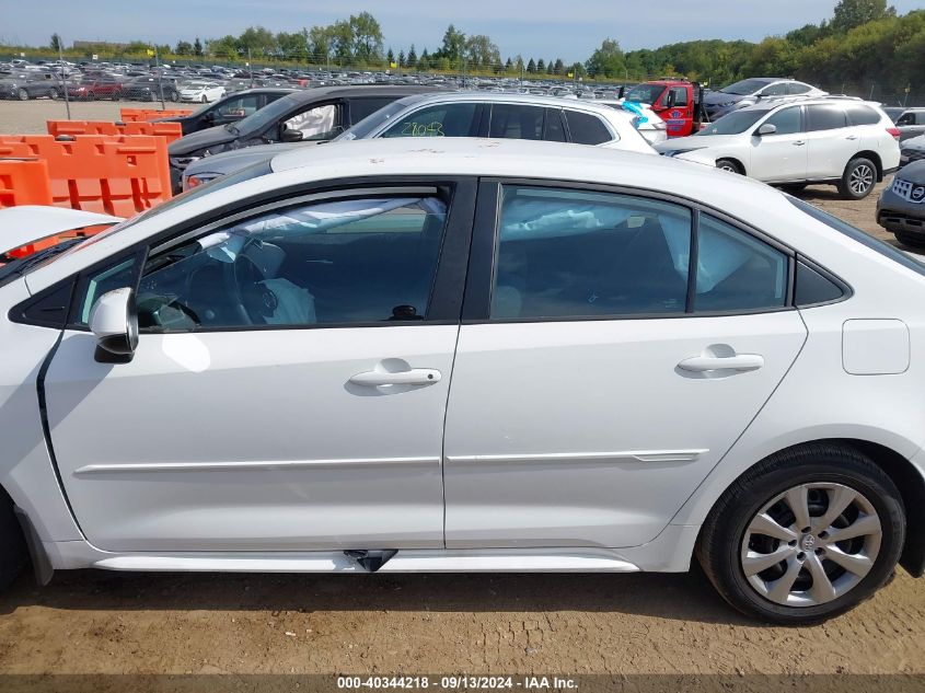 2021 Toyota Corolla Le VIN: 5YFEPMAE6MP215641 Lot: 40344218