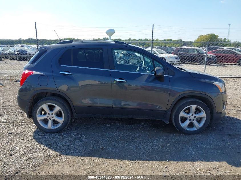 2016 Chevrolet Trax Ltz VIN: 3GNCJRSB4GL278580 Lot: 40344328