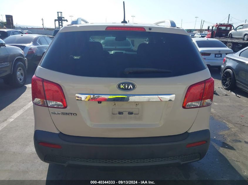 2012 Kia Sorento Lx VIN: 5XYKT4A67CG232524 Lot: 40344333