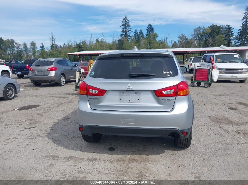 2017 Mitsubishi Outlander Sport 2.0 Es VIN: JA4AR3AU1HZ042952 Lot: 40344364