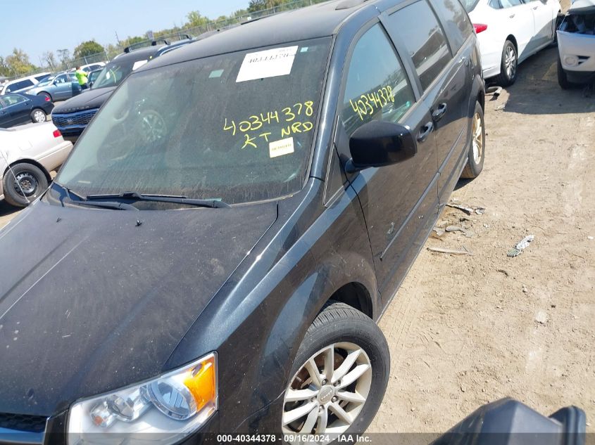 2016 Dodge Grand Caravan Sxt VIN: 2C4RDGCG5GR312215 Lot: 40344378