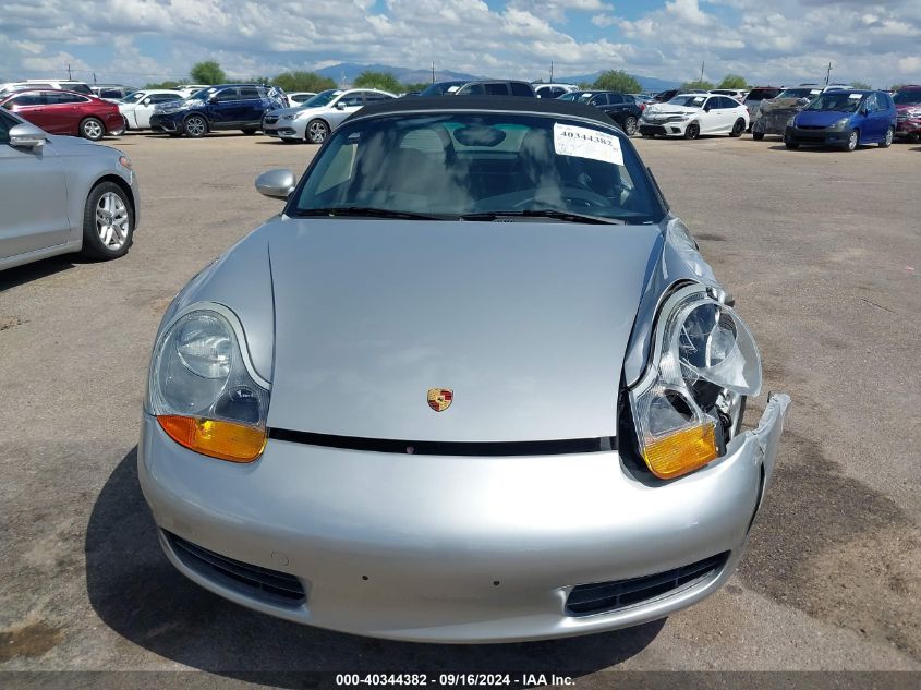 1999 Porsche Boxster VIN: WP0CA2983XU628880 Lot: 40344382