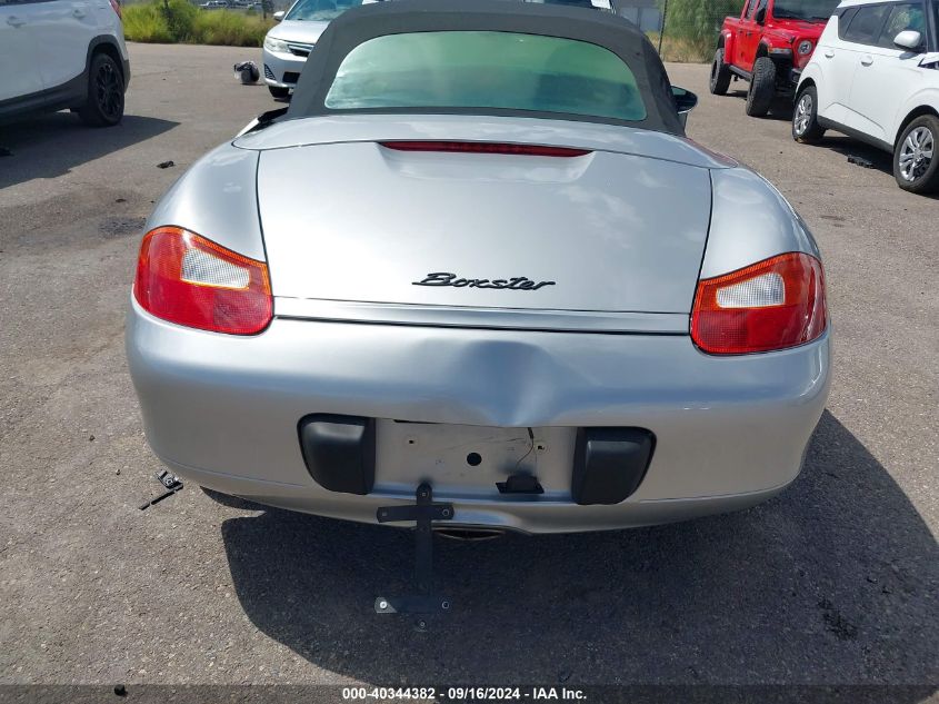 1999 Porsche Boxster VIN: WP0CA2983XU628880 Lot: 40344382