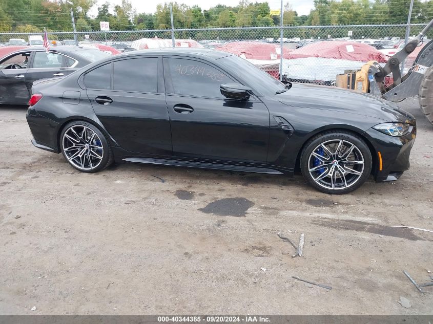 WBS43AY02NFN01052 2022 BMW M3 Competition xDrive