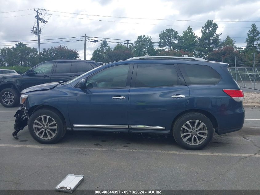 2016 Nissan Pathfinder Sl VIN: 5N1AR2MMXGC620720 Lot: 40344397