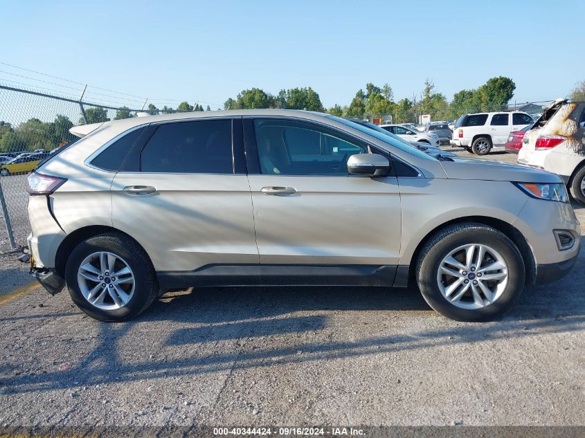 2017 Ford Edge Sel VIN: 2FMPK4J84HBC35026 Lot: 40344424