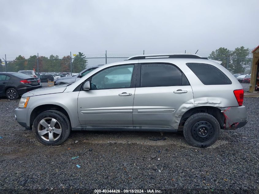 2008 Pontiac Torrent VIN: 2CKDL43F086047444 Lot: 40344426