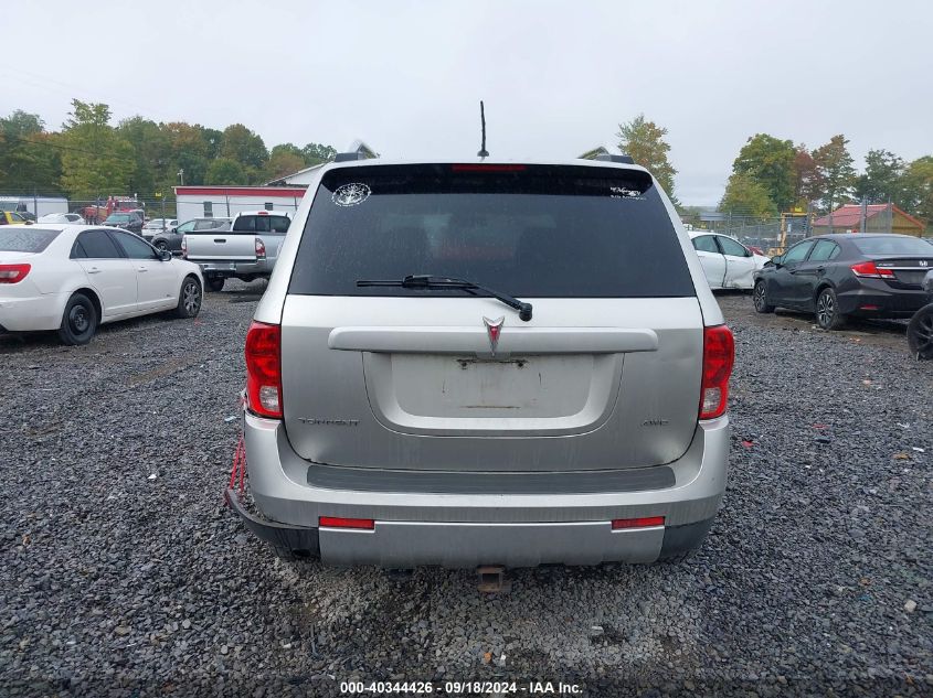 2008 Pontiac Torrent VIN: 2CKDL43F086047444 Lot: 40344426